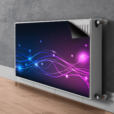 Cobertura magnética para radiador Espaço abstrato