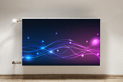 Cobertura magnética para radiador Espaço abstrato