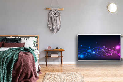 Cobertura magnética para radiador Espaço abstrato