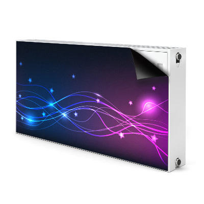 Cobertura magnética para radiador Espaço abstrato