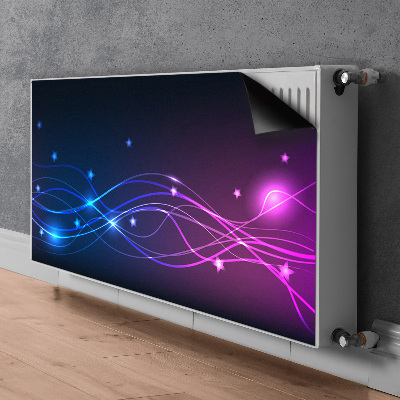 Cobertura magnética para radiador Espaço abstrato