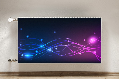 Cobertura magnética para radiador Espaço abstrato