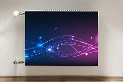 Cobertura magnética para radiador Espaço abstrato