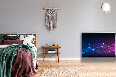 Cobertura magnética para radiador Espaço abstrato