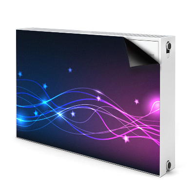 Cobertura magnética para radiador Espaço abstrato