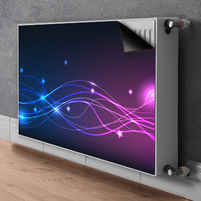 Cobertura magnética para radiador Espaço abstrato