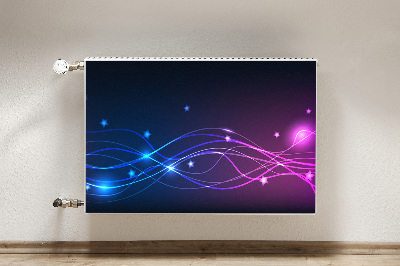 Cobertura magnética para radiador Espaço abstrato