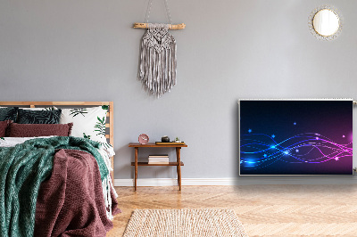 Cobertura magnética para radiador Espaço abstrato