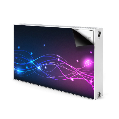 Cobertura magnética para radiador Espaço abstrato