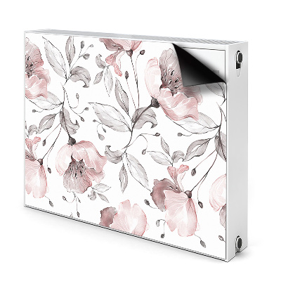 Cobertura magnética para radiador Papoulas pastéis