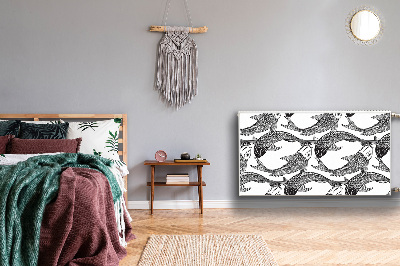 Cobertura magnética para radiador Peixe koi