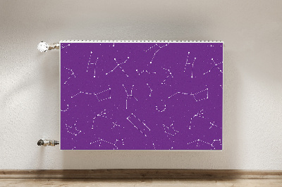 Cobertura magnética para radiador Céu estrelado