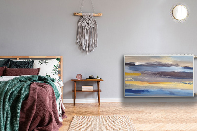 Capa magnética para radiador Céu pintado