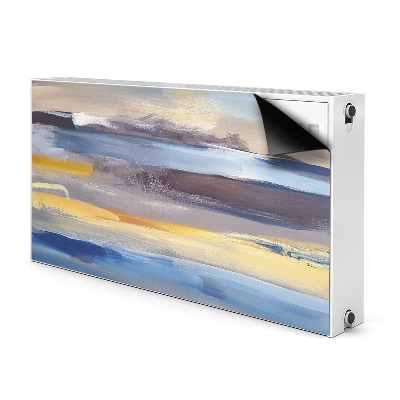 Capa magnética para radiador Céu pintado