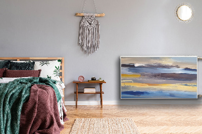 Capa magnética para radiador Céu pintado