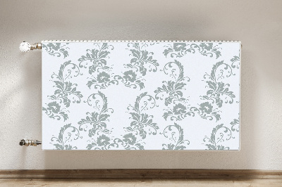 Cobertura magnética para radiador enfeite lilás