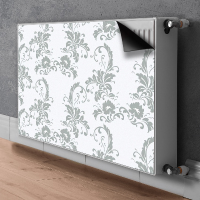 Cobertura magnética para radiador enfeite lilás