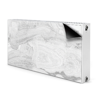 Cobertura magnética para radiador Padrão de pedra