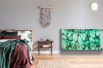 Capa magnética para radiador Mármore turquesa