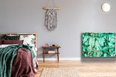 Capa magnética para radiador Mármore turquesa