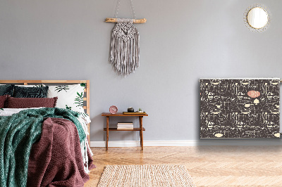 Capa magnética para radiador Utensílios de cozinha