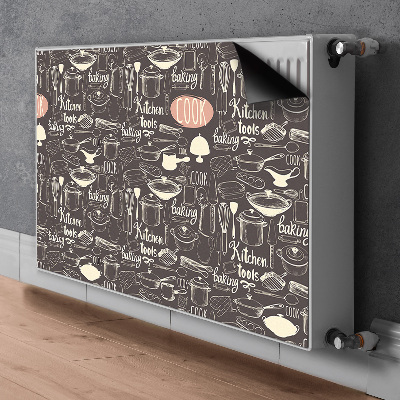 Capa magnética para radiador Utensílios de cozinha