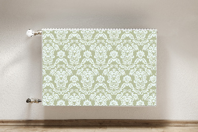 Capa magnética para radiador ornamento verde