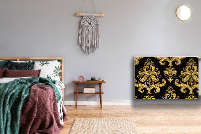 Cobertura magnética para radiador ornamento de ouro