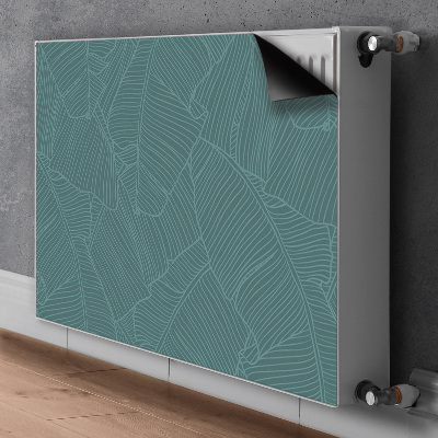 Capa magnética para radiador Folha de água