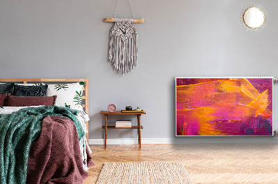 Cobertura magnética para radiador Pintura sobre tela