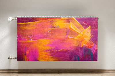 Cobertura magnética para radiador Pintura sobre tela