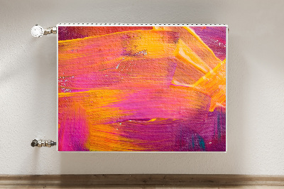 Cobertura magnética para radiador Pintura sobre tela