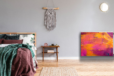 Cobertura magnética para radiador Pintura sobre tela