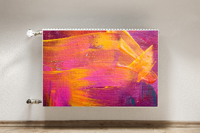 Cobertura magnética para radiador Pintura sobre tela