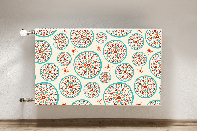 Capa magnética para radiador arte indiana