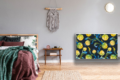 Cobertura magnética para radiador Flores de alcachofra