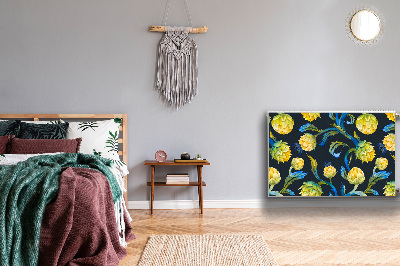 Cobertura magnética para radiador Flores de alcachofra