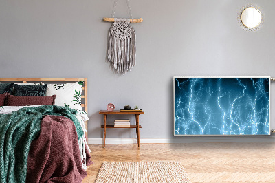 Cobertura magnética para radiador Raios azuis