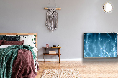 Cobertura magnética para radiador Raios azuis