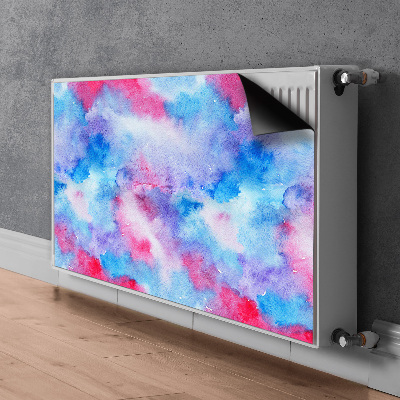 Capa magnética para radiador Nuvens abstratas