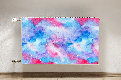 Capa magnética para radiador Nuvens abstratas