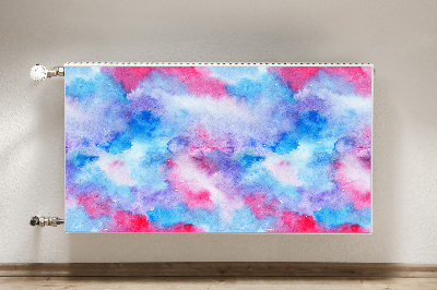 Capa magnética para radiador Nuvens abstratas