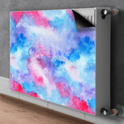 Capa magnética para radiador Nuvens abstratas