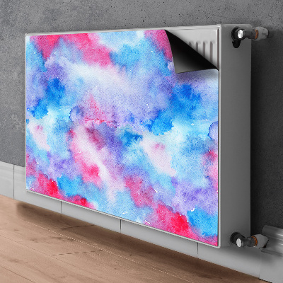 Capa magnética para radiador Nuvens abstratas