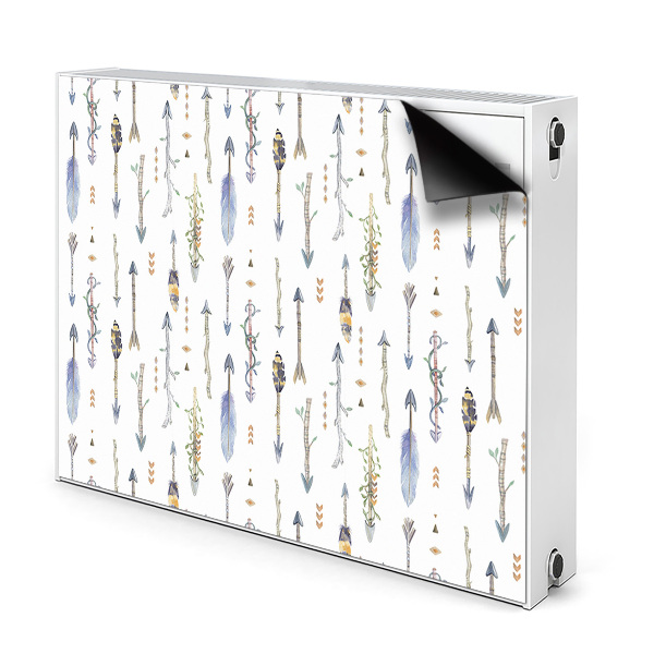 Capa magnética para radiador Flechas Boho