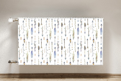 Capa magnética para radiador Flechas Boho