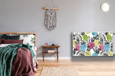 Cobertura magnética para radiador Abacaxis coloridos