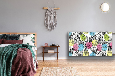 Cobertura magnética para radiador Abacaxis coloridos