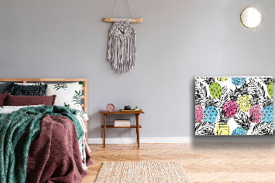 Cobertura magnética para radiador Abacaxis coloridos