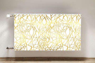 Capa magnética para radiador ornamento de ouro